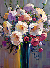 Pejman Lumious Bouquet  Giclee
