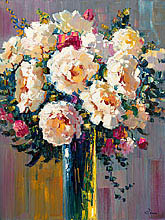 White Peonies - Pejman